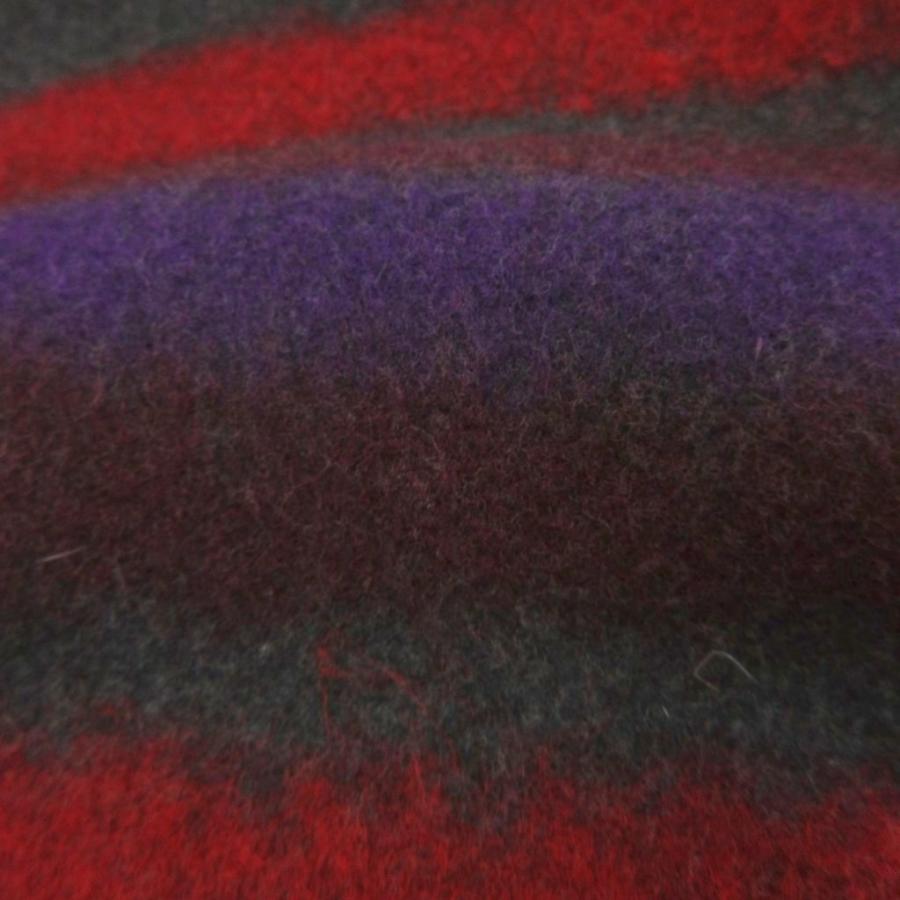 【中古】ボッテガヴェネタ BOTTEGA VENETA スカート ウール カシミヤ混 ボーダー グレー系 40 M位 ■ECT レディース BOTTEGA VENETA（ボッテガ・ヴェネタ） スカート ウール カシミヤ混