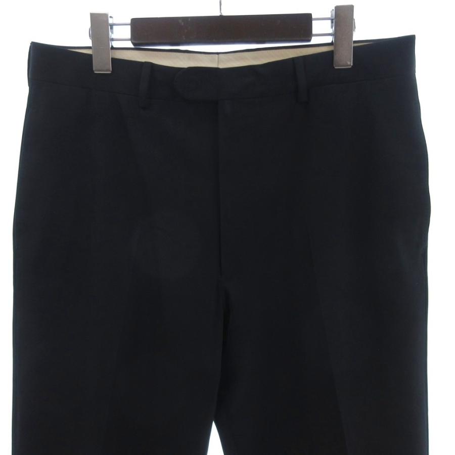 HERMES（エルメス） スラックス パンツ センタープレス 紺 ネイビー 52