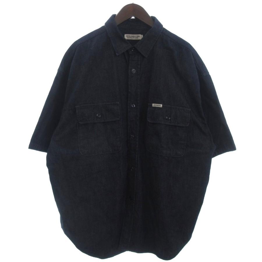 クーティー COOTIE Error Fit Denim Work S/S Shirt デニム ワーク 