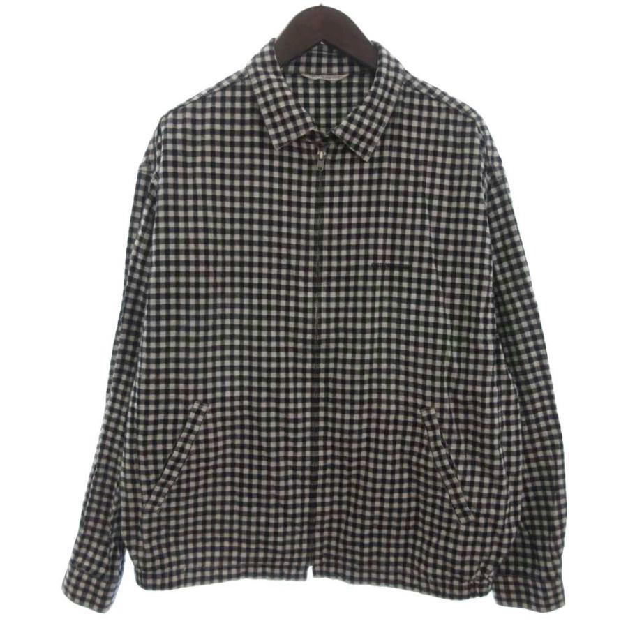 クーティー COOTIE ドビー ギンガムチェック ジャケット ブラック M クーティー COOTIE Dobby Gingaham Check Jacket ドビー ギンガム