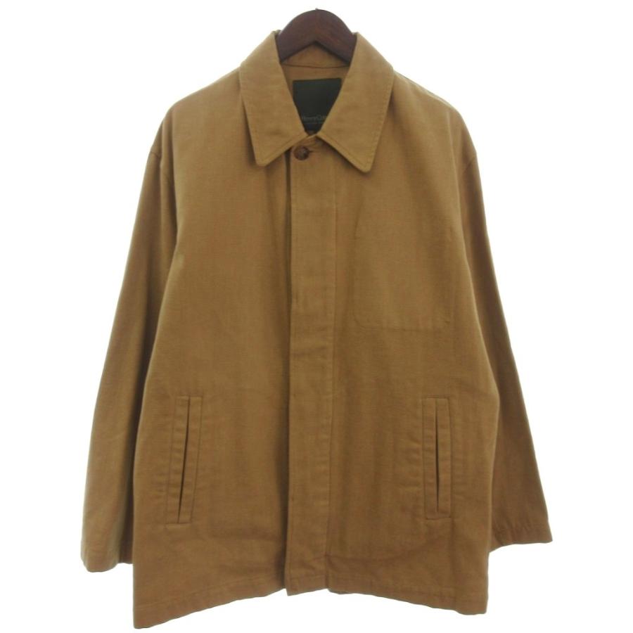 ヘンリーコットン　ブラウン系チェック テーラードジャケットL ヘンリーコットン ブラウン系チェック テーラードジャケットL ヘンリー