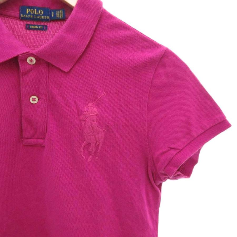Polo Ralph Lauren ポロシャツ ビッグポニー パープル Sサイズ ポロシャツ/ビッグポニー/定番/スモールポニー/メッシュ/ウェア/メンズ