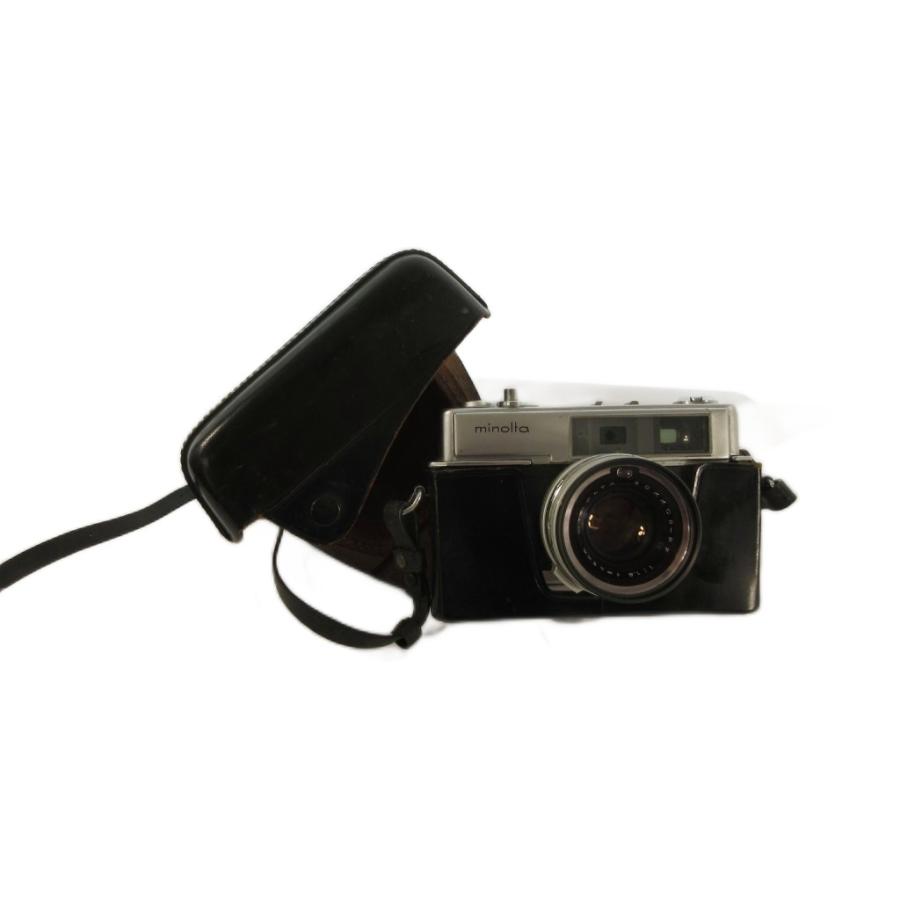 ミノルタ MINOLTA HI-MATIC7 ハイマチック フィルムカメラ ケース付き