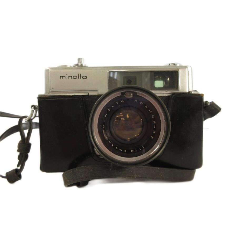 ミノルタ MINOLTA HI-MATIC7 ハイマチック フィルムカメラ ケース付き 