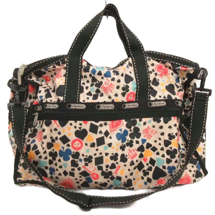 LeSportsac（レスポートサック） ボストンバッグ トランプ柄 トラベル