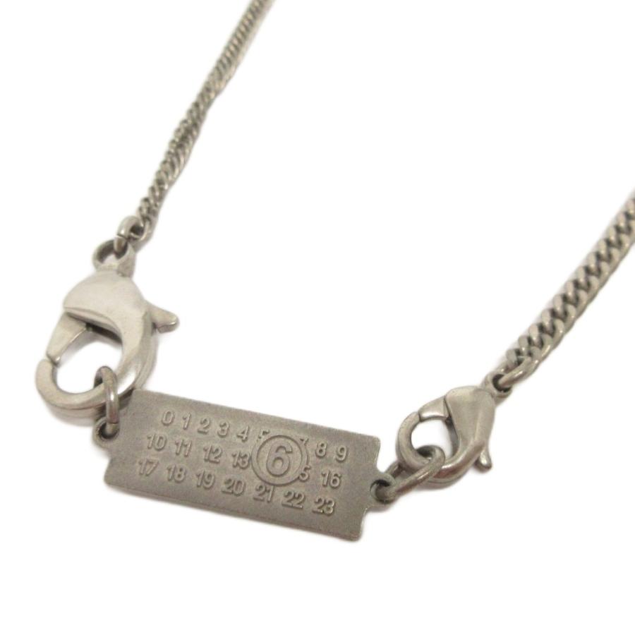 MM6 Maison Margiela ニューメリックロゴ チェーン ネックレス