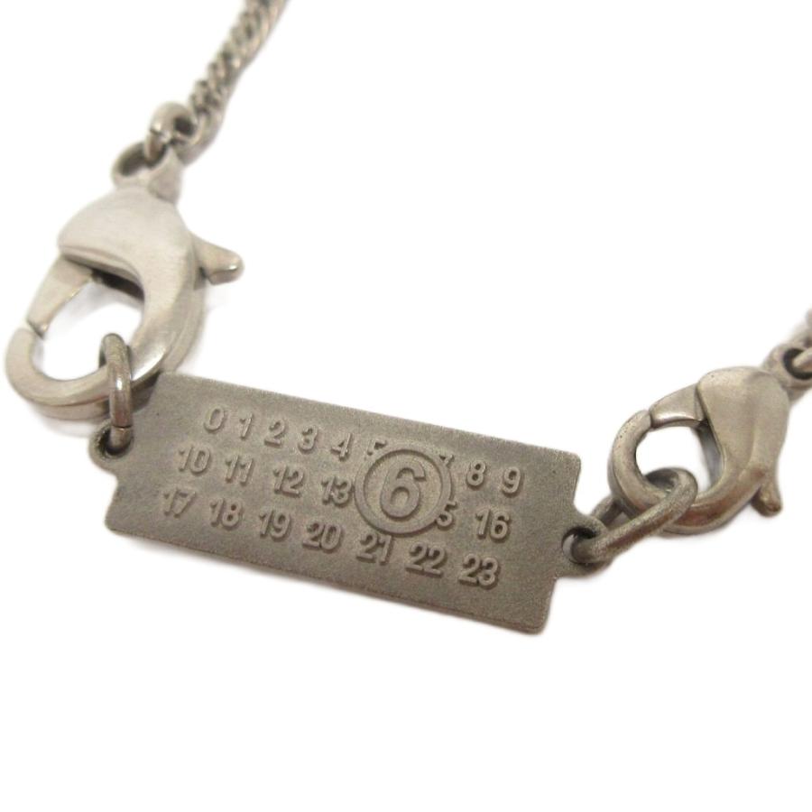 MM6 Maison Margiela ニューメリックロゴ チェーン ネックレス