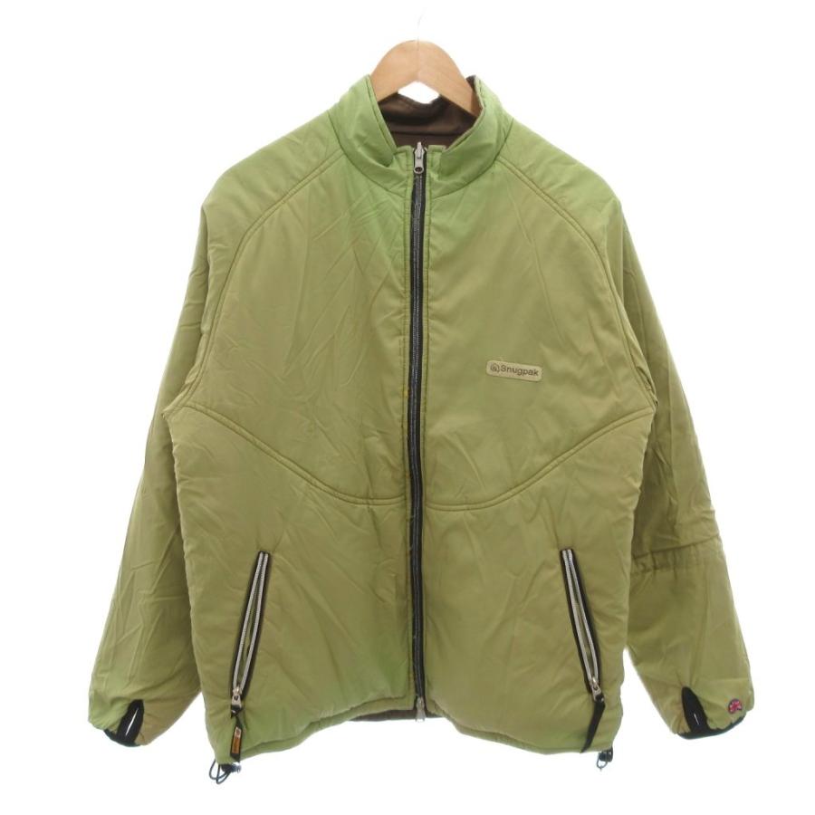スナグパック Snug pak リバーシブルジャケット パフジャケット 中綿 L 
