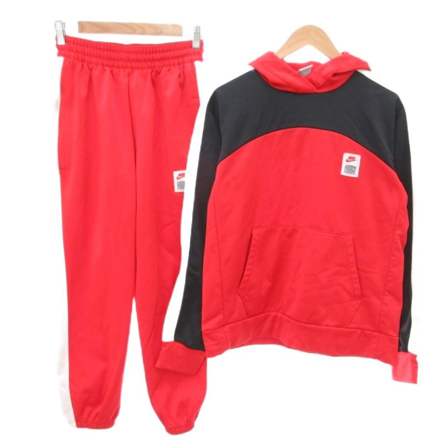 Nike ジャージパンツ XL ブラック/レッドセット NIKE ナイキ トータル90 レペル トラック パンツ(ブラック×レッド