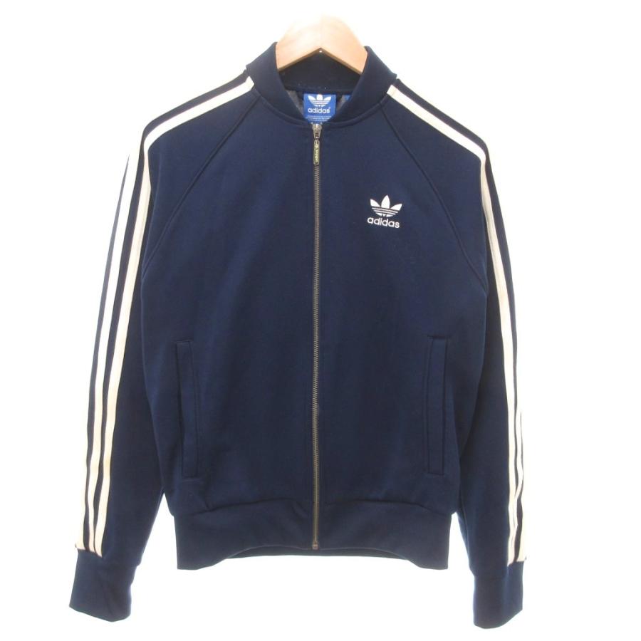adidas　ジャージ　トラックジャケット　トレフォイルロゴ　紺　ネイビー adidas Originals アディダスオリジナルス originals トラック