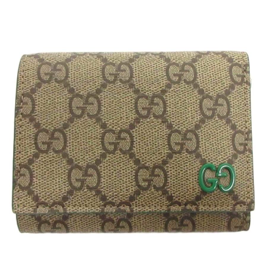 GUCCI（グッチ） ディテール付き GG 三つ折りウォレット 財布 769225
