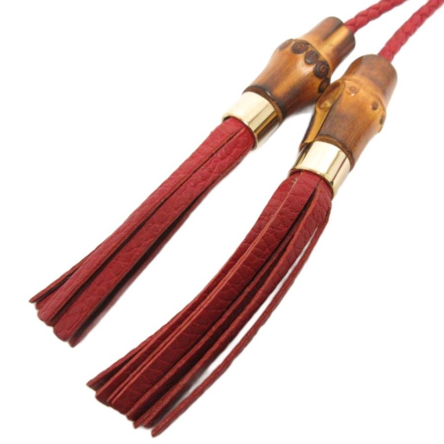 GUCCI グッチ バンブー タッセル クラッチバッグ マルチポーチ 449652  