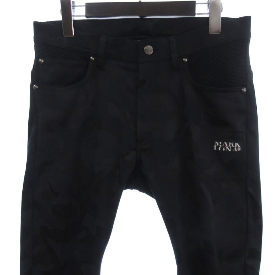 MARK&LONA メンズ ゴルフ ストレッチパンツ ブラック サイズ 46 MARK&LONA (マークアンドロナ) ゴルフウェア(パンツ) メンズ SIZE 46