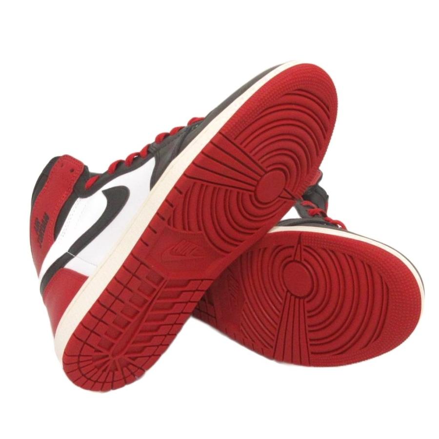 NIKE（ナイキ） 未使用品 エアジョーダン1 レトロ ハイ OG Black Toe 