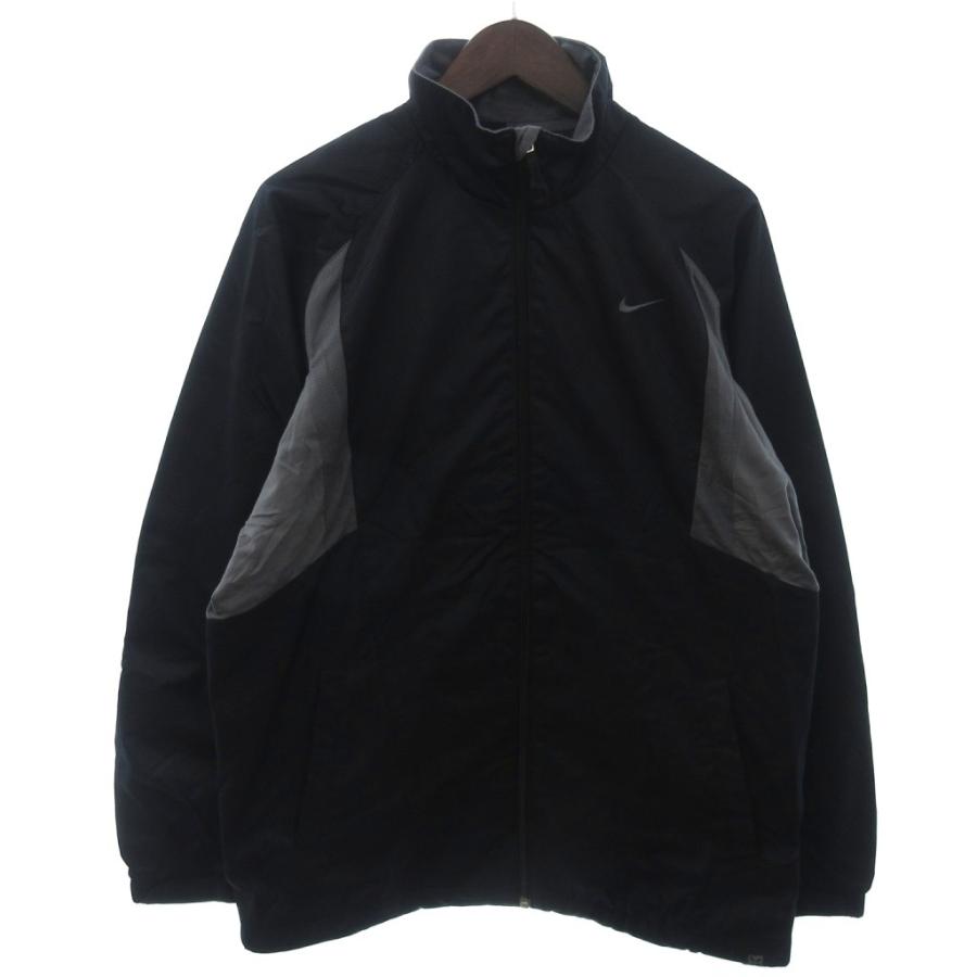 NIKE（ナイキ） スタンドカラー ジャケットブルゾン 黒系 L メンズ