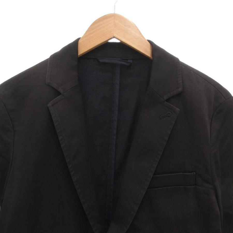 DIESEL（ディーゼル） テーラードジャケット 2B ロゴ M 黒 ブラック