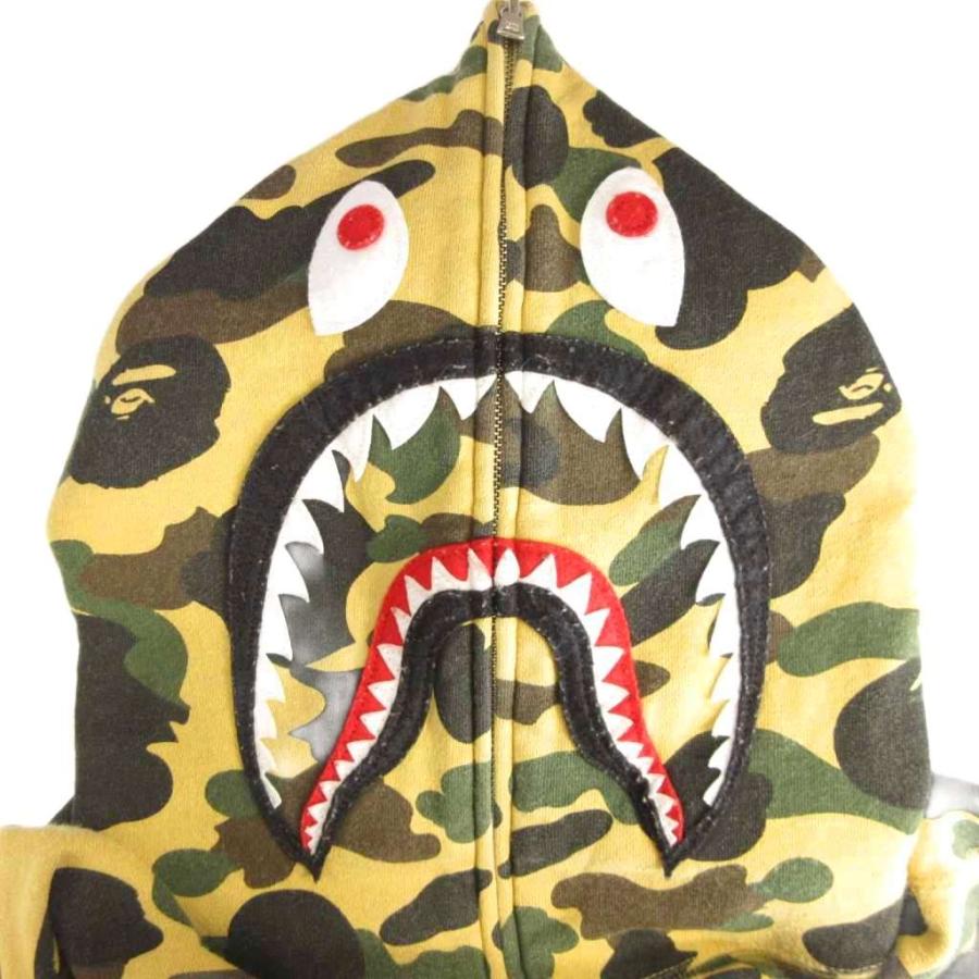 美品【希少サイズXL】アベイシングエイプ◇シャークカモフラスウェット　パイルロゴ 1ST CAMO SHARK CREWNECK（スウェット）｜A BATHING APE（アベイシング