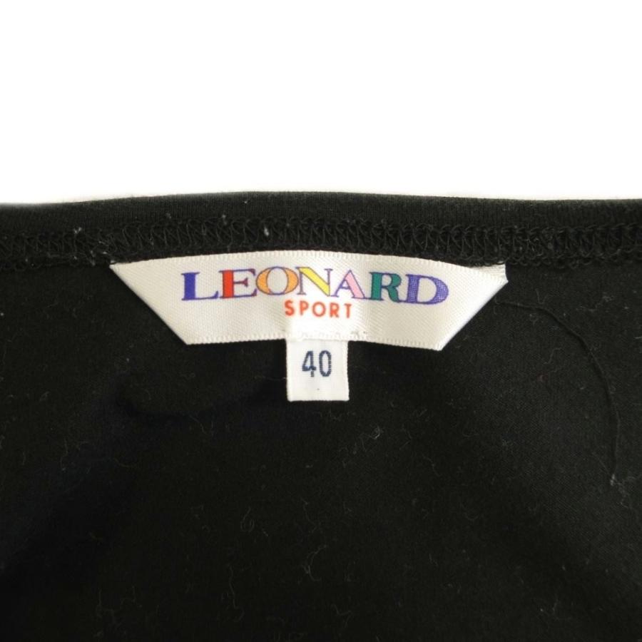 レオナールスポーツ LEONARD SPORT カットソー 半袖 クルーネック