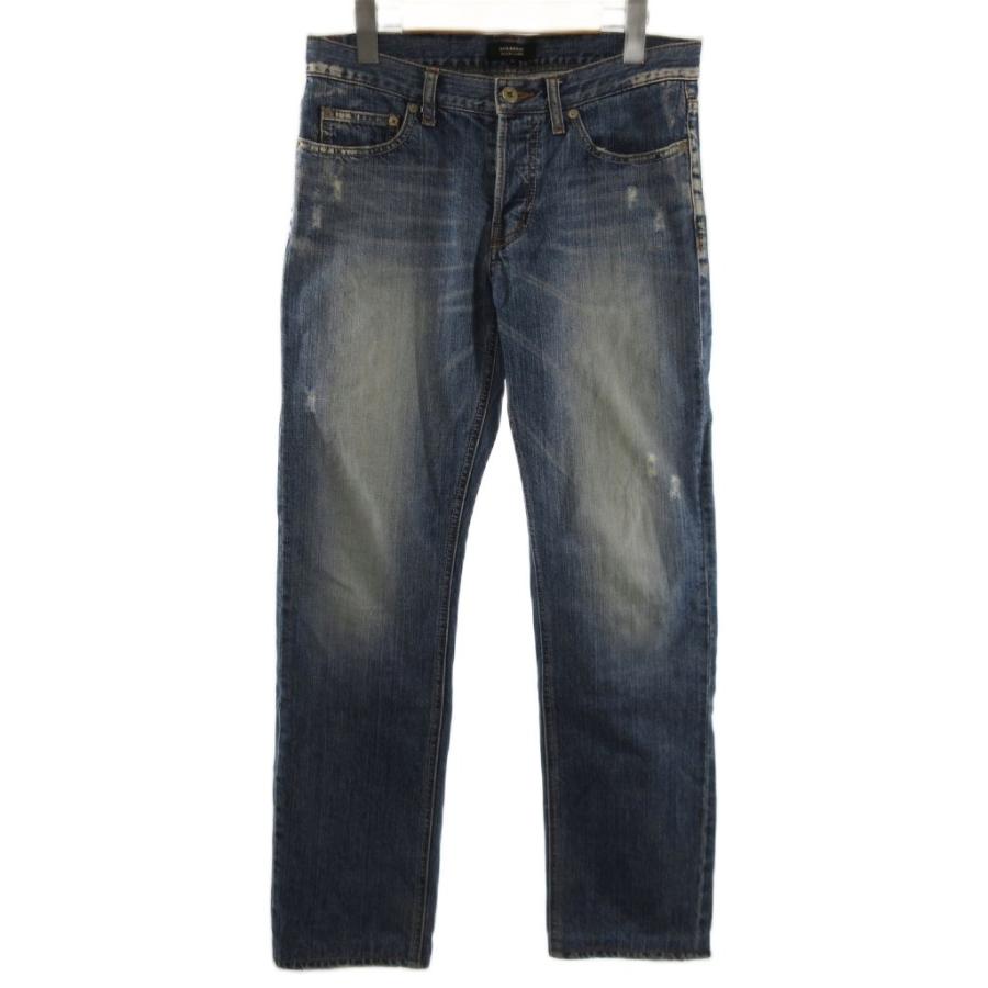 美品 バーバリー スキニーデニム ブラック W30 【公式通販】