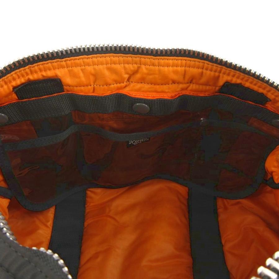 【美品】PORTER タンカー ブラック ボストンバッグ　2wayショルダー PORTER ポーター 2WAY BOSTON BAGボストンバッグ ショルダー タンカー