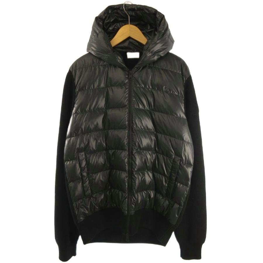 MONCLER カーディガン フード付き ハイブリッド ダウン XL MONCLER（モンクレール） MONCLER HOODED DOWN CARDIGAN TRICOT ダウン