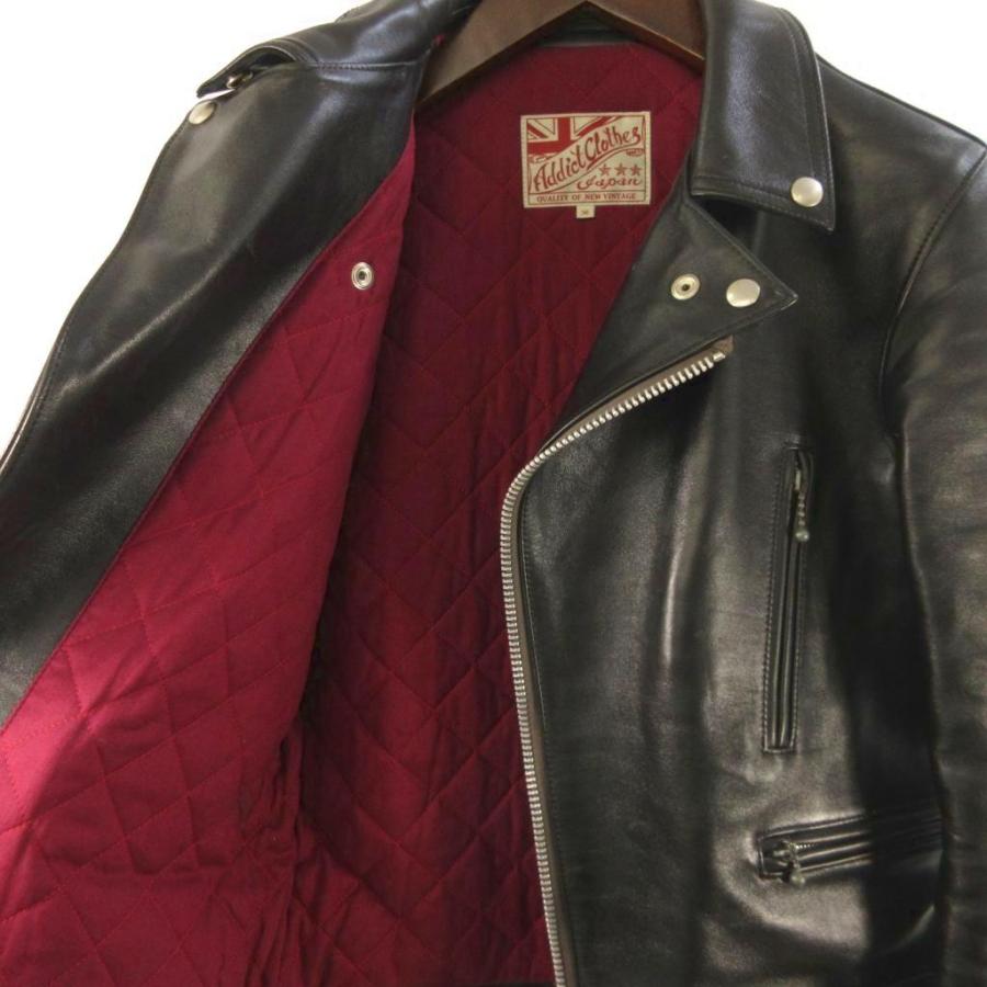 アディクトクローズ ADDICT CLOTHES ライダース ジャケット ダブル