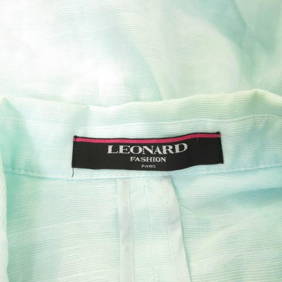 LEONARD（レオナール） LEONARD FASHION ジャケット テーラード ロゴ柄