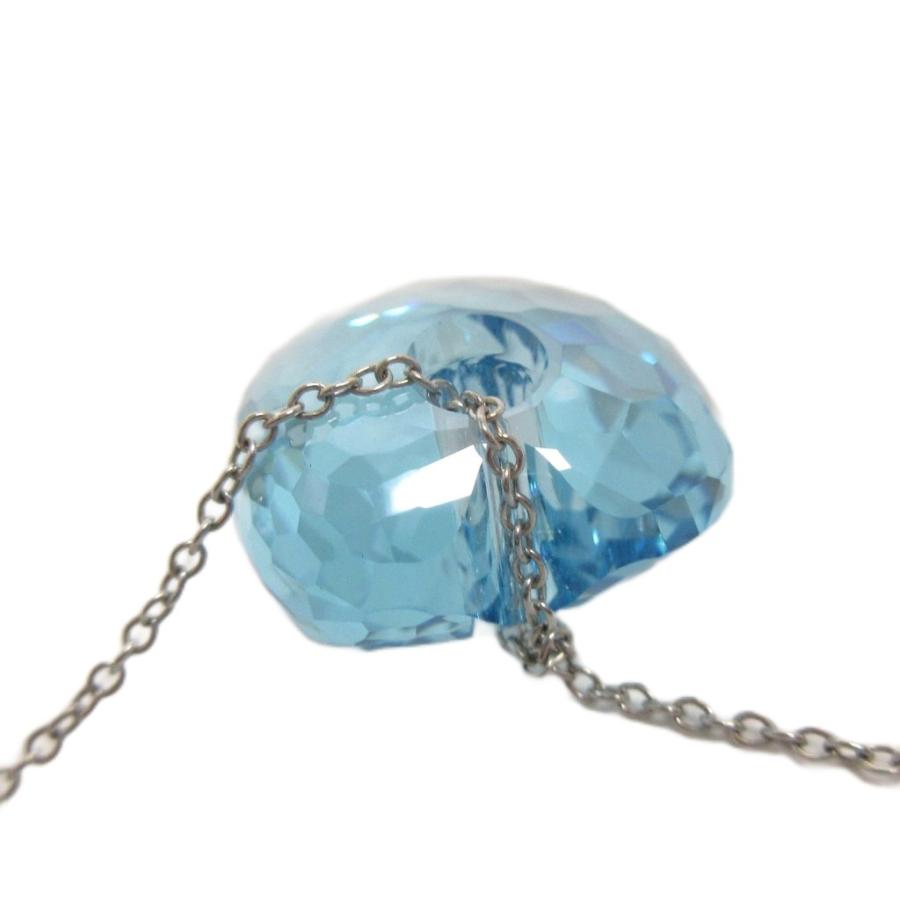 スワロフスキー SWAROVSKI 美品 ハート クリスタル ネックレス