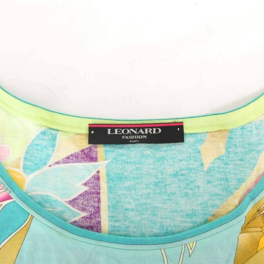 LEONARD（レオナール） LEONARD Tシャツ カットソー M 水色 ライト