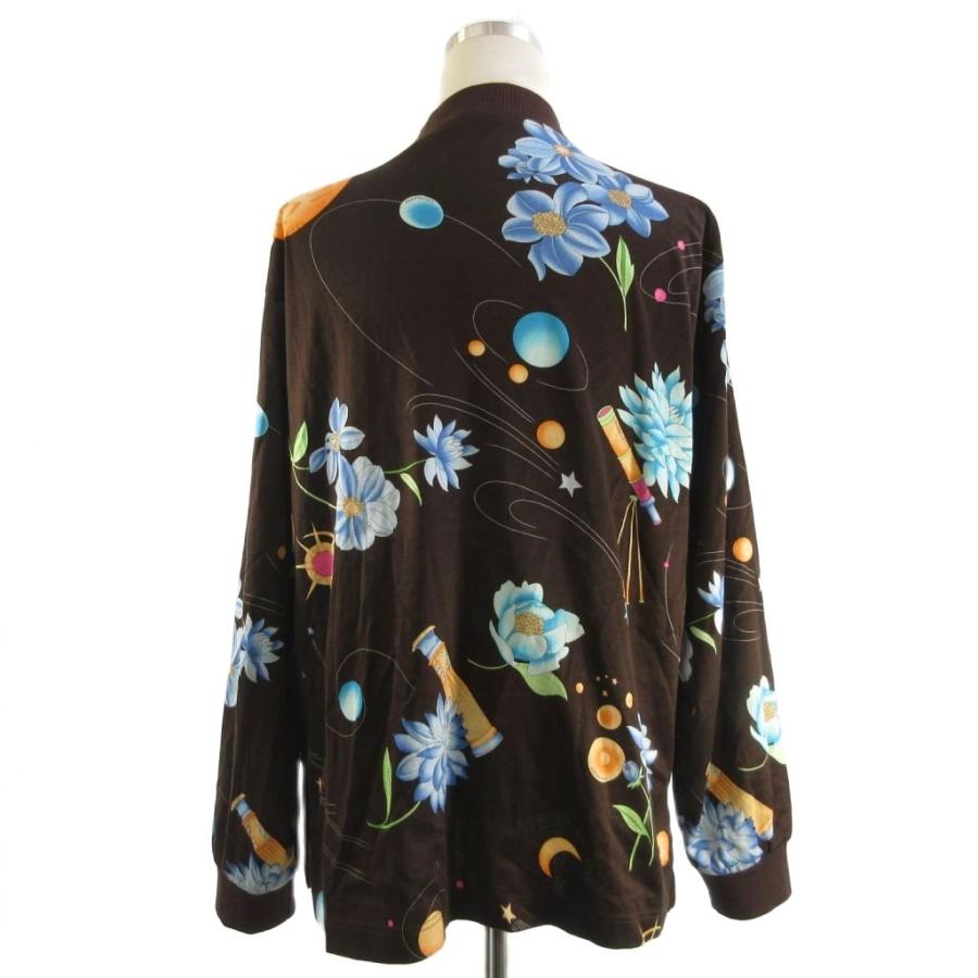 LEONARD SPORTS カットソー トップス 花柄 M LEONARD SPORT レオナール カットソー レディース 花柄