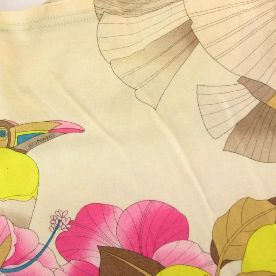 レオナールスポーツ LEONARD SPORT カットソー Tシャツ 44 ベージュ