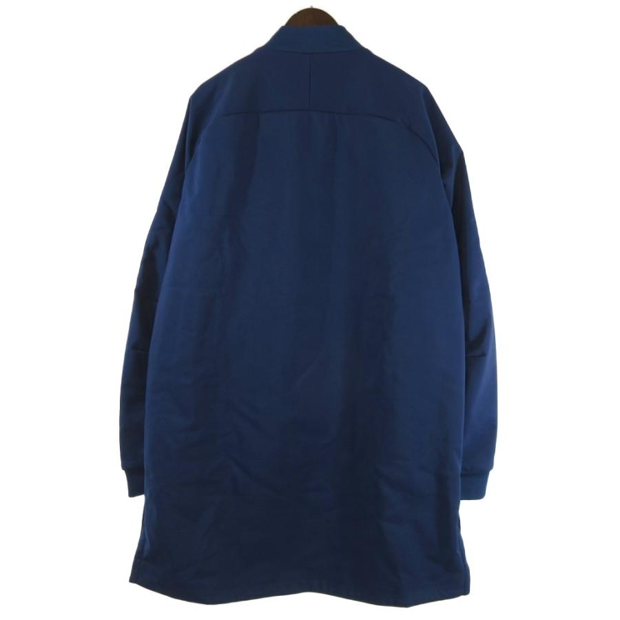 NIKE（ナイキ） NIKE F.C. ベンチコート ロング 裏起毛 ナイロン 青