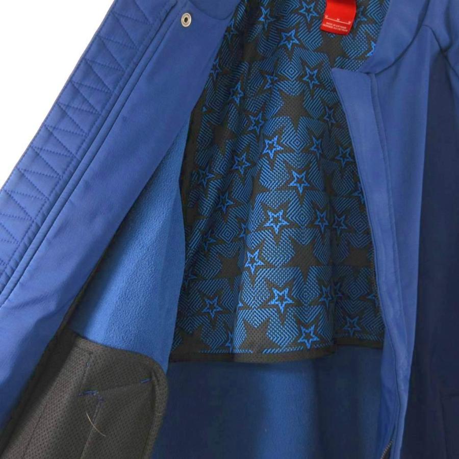 NIKE（ナイキ） NIKE F.C. ベンチコート ロング 裏起毛 ナイロン 青