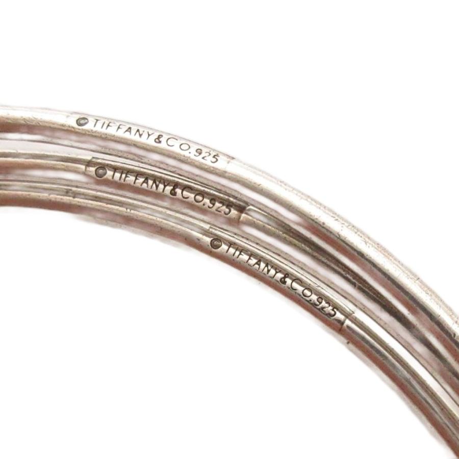 ティファニー TIFFANY & CO. カデナ トリプルフープ バングル 3連