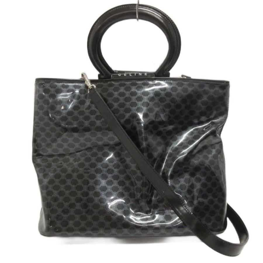 CELINE（セリーヌ） ヴィンテージ ショルダー トートバッグ マカダム柄