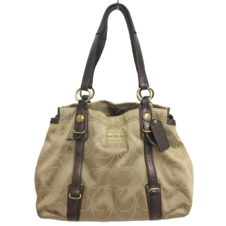 COACH（コーチ） サテン キャリーオンバッグ ショルダーバッグ 15402 