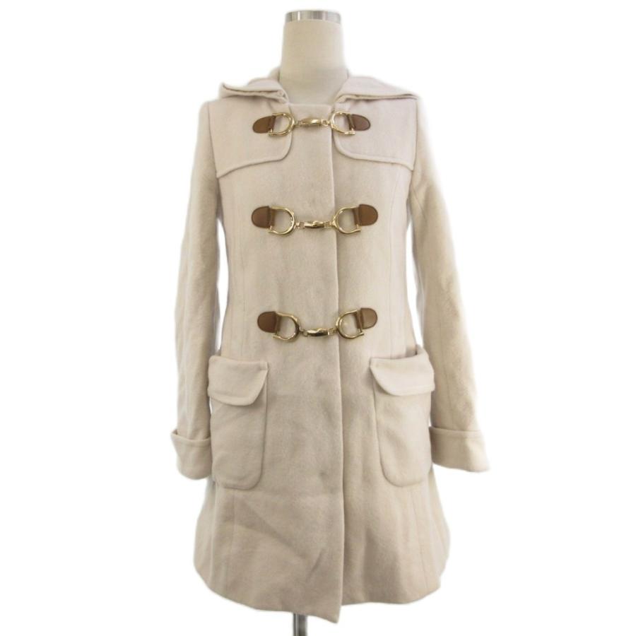 レッセパッセ　ダッフルコート　新品未使用 レッセパッセ LAISSE PASSE ダッフルコート ウール 白系 オフホワイト