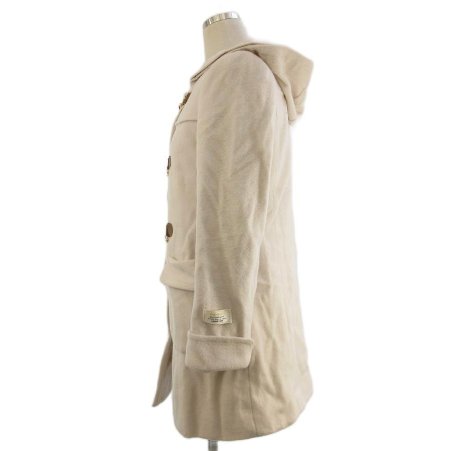 レッセパッセ LAISSE PASSE ダッフルコート ウール 白系 オフホワイト