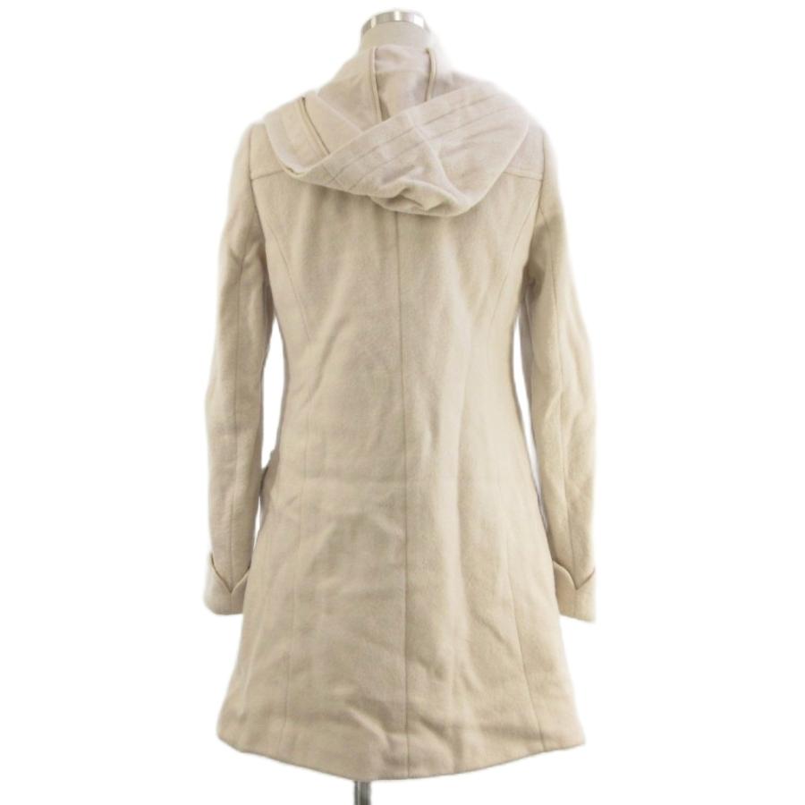 レッセパッセ LAISSE PASSE ダッフルコート ウール 白系 オフホワイト