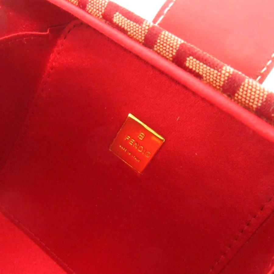 FENDI（フェンディ） ズッキーノ ミニ バニティポーチ ハンドバッグ