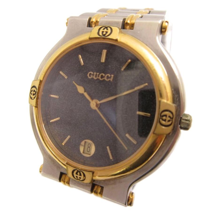 GUCCI（グッチ） 腕時計 9000G クォーツ メタルバンド 不動品 ジャンク 
