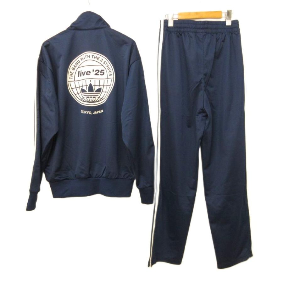 A Mさまadidas OASISトラックジャケットパンツネイビーセットアップ adidas（アディダス） × OASIS 25年モデル トラックジャケット