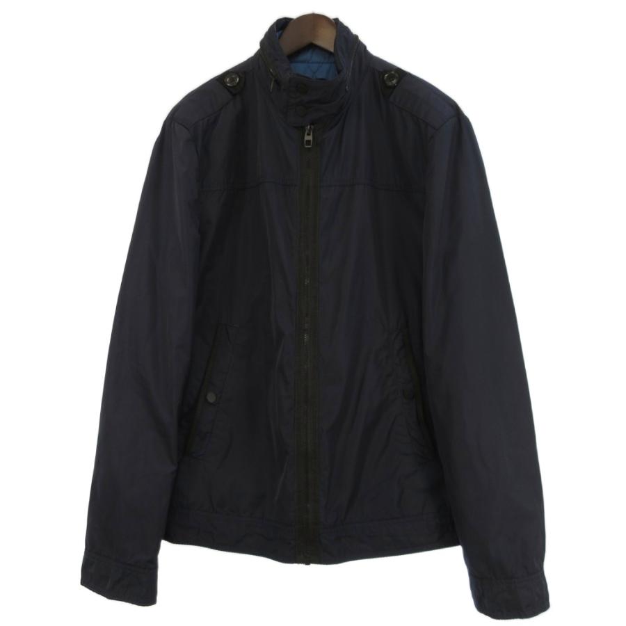 ZARA（ザラ） ジャケット ブルゾン ジップアップ 中綿 ライナー 紺
