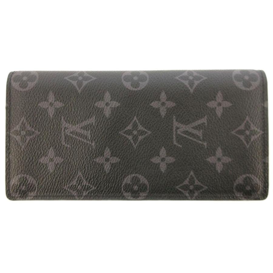 LOUIS VUITTON モノグラム エクリプス 長財布 本体　M61697 LOUIS VUITTON（ルイ・ヴィトン） 美品 ポルトフォイユ ブラザ