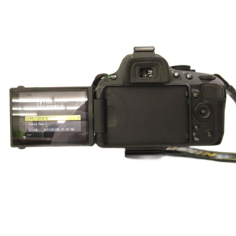 NIKON D5100 デジタル一眼レフカメラ レンズ18-55mm 黒 ブラック