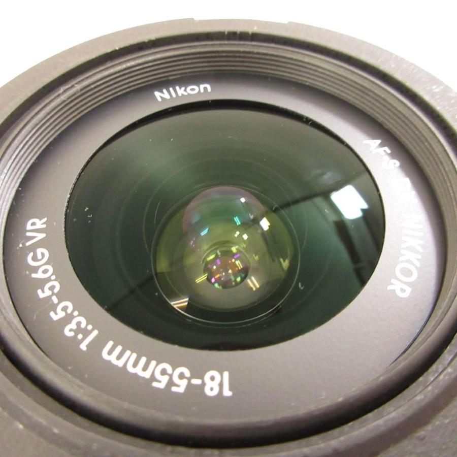 NIKON D5100 デジタル一眼レフカメラ レンズ18-55mm 黒 ブラック