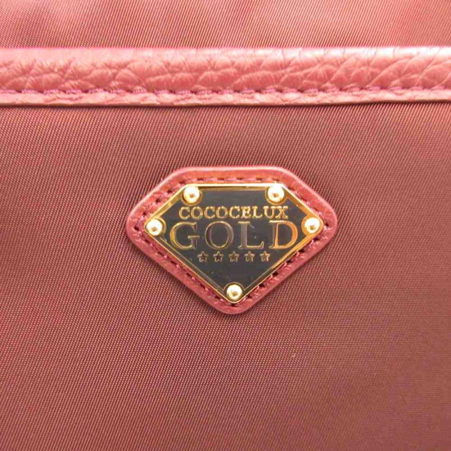 ココセリュックスゴールド ショルダーバッグ 2WAY ナイロン系 赤 レッド ココセリュックスゴールド COCOCELUX GOLD ショルダーバッグ 2WAY