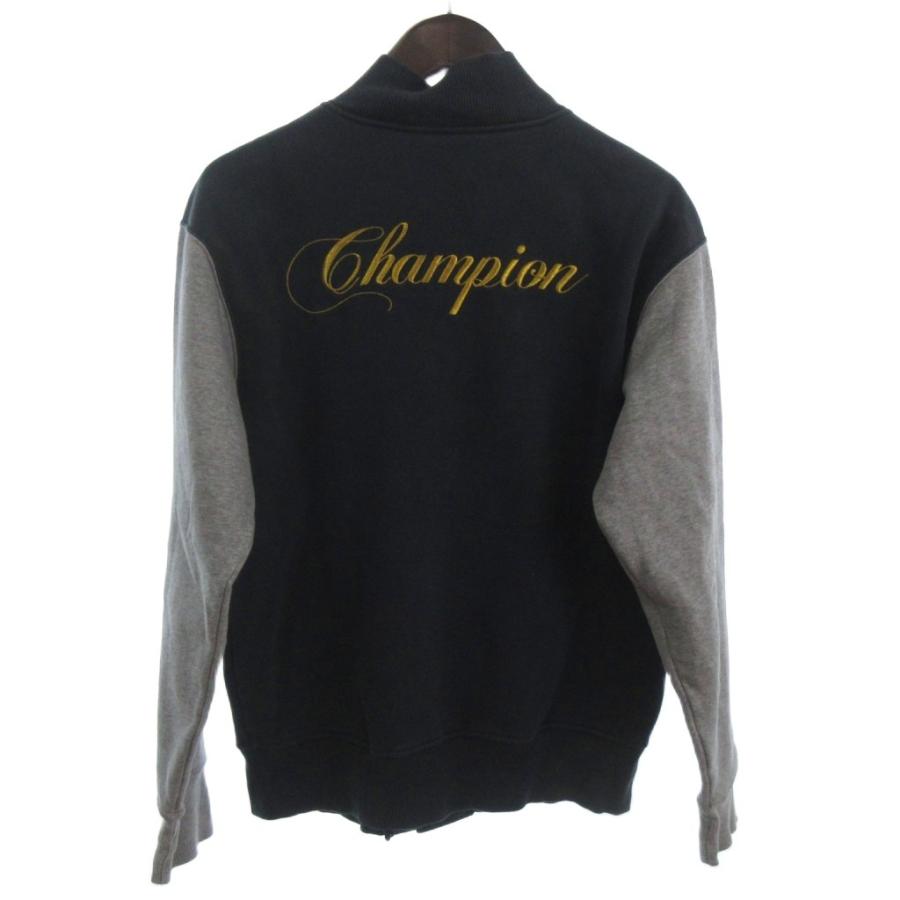Champion（チャンピオン） スウェット スタジャン ロゴ グレー系 M
