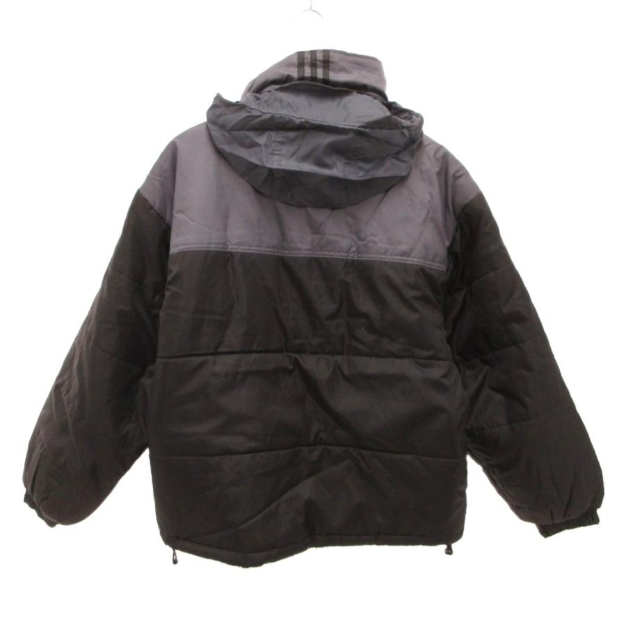 adidas（アディダス） 中綿ジャケット ブルゾン リップストップ M 黒 