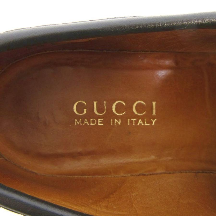 GUCCI（グッチ） ホースビット ローファー スエード モカシン ダーク